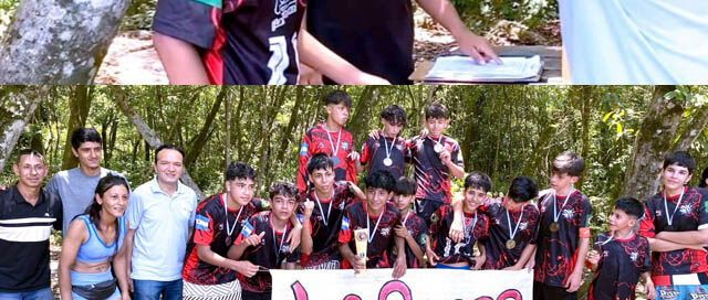 JARDÍN AMÉRICA: Final del fútbol interbarrial infantil y juvenil reunió a familias y deportistas