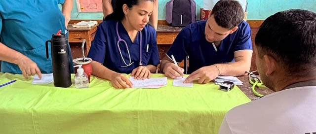 JARDÍN AMÉRICA: El P.A.S. Interior cerró su año 2025 con un operativo de servicios en el barrio Capilla