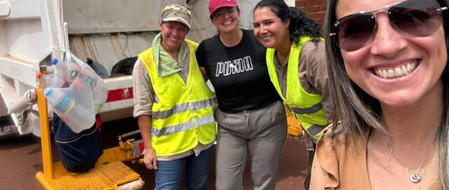 WANDA: Presentan al primer equipo de mujeres en la recolección de residuos