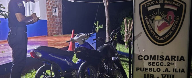 DOS DE MAYO: Detenciones y motos retenidas en distintos operativos policiales