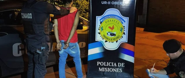 CAMPO VIERA: Capturaron a delincuente con pedido de detención por robo