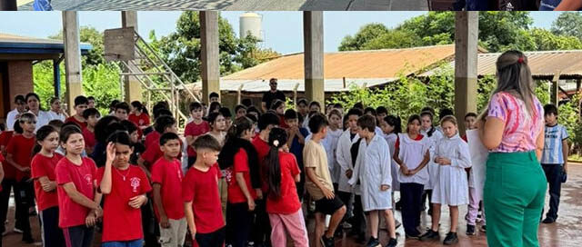 JARDÍN AMÉRICA: Zoonosis reforzó la campaña de Pirotecnia Cero con charlas en escuelas