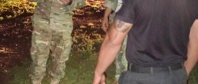 SAN JOSÉ: Operativo especial por el hallazgo de una munición de uso militar