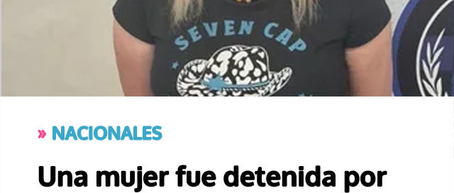 Una mujer fue detenida por reiteradas estafas en redes sociales ofreciendo materiales de construcción a bajo costo