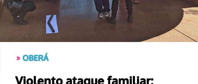 Violento ataque familiar: rompió la casa y amenazó de muerte a su madre y a su hija