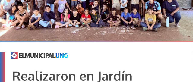 Realizaron en Jardín América la Colonia de Vacaciones Verano Cerca de Ti II