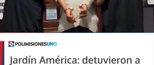 Jardín América: detuvieron a presuntos implicados por un homicidio en el barrio Prosol