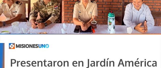 Presentaron en Jardín América a la nueva autoridad de coordinación de los pasos de frontera internacionales