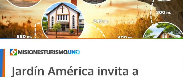 Jardín América invita a recorrer el “Camino de la Fe en la Diversidad” durante Semana Santa