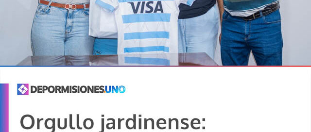 Orgullo jardinense: reconocieron a Ruth Velázquez López tras su debut en la Selección Argentina de rugby femenino